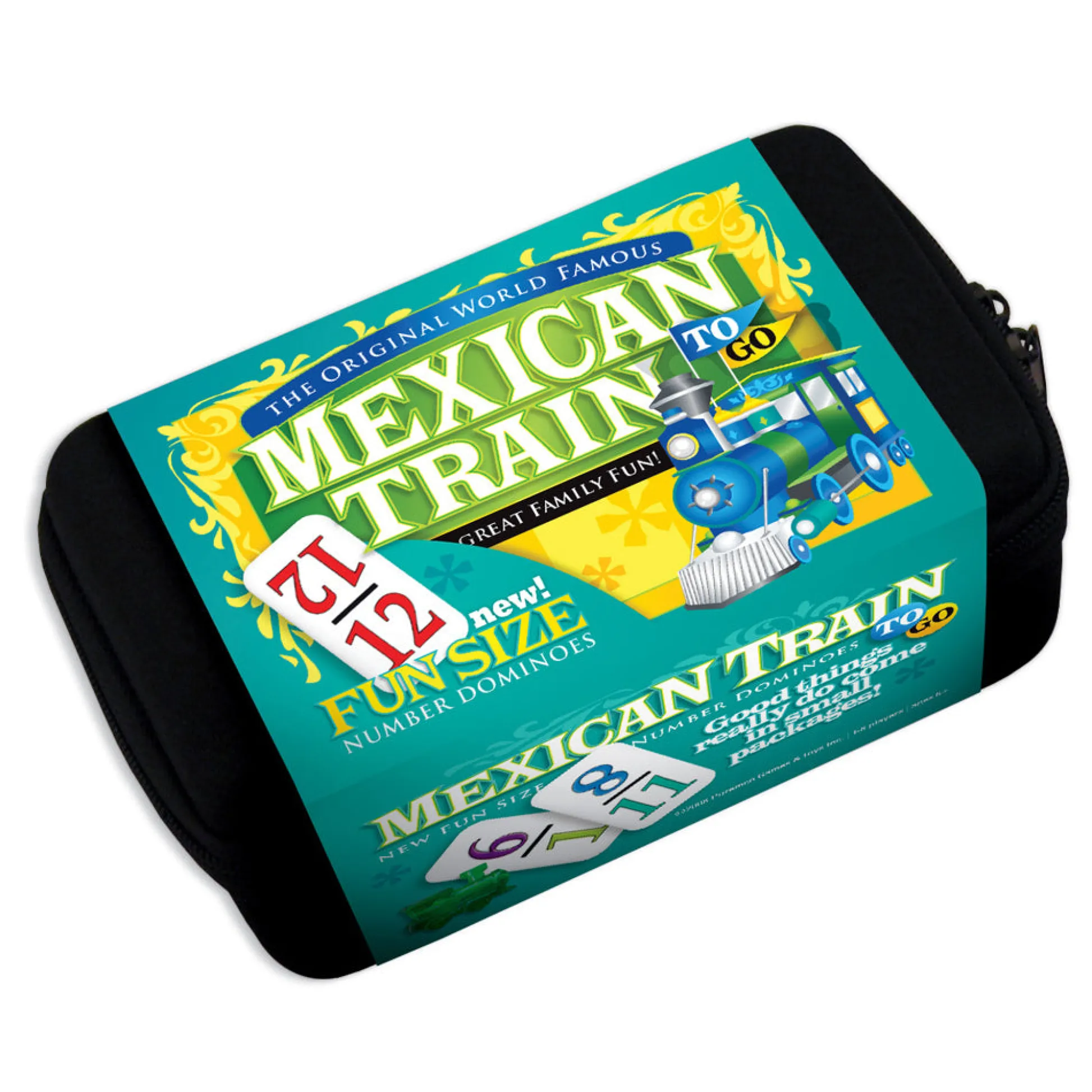 AreYouGame Mexican Train To Go Number Dominoes Set by Puremco* Dominoes & Tiles Games