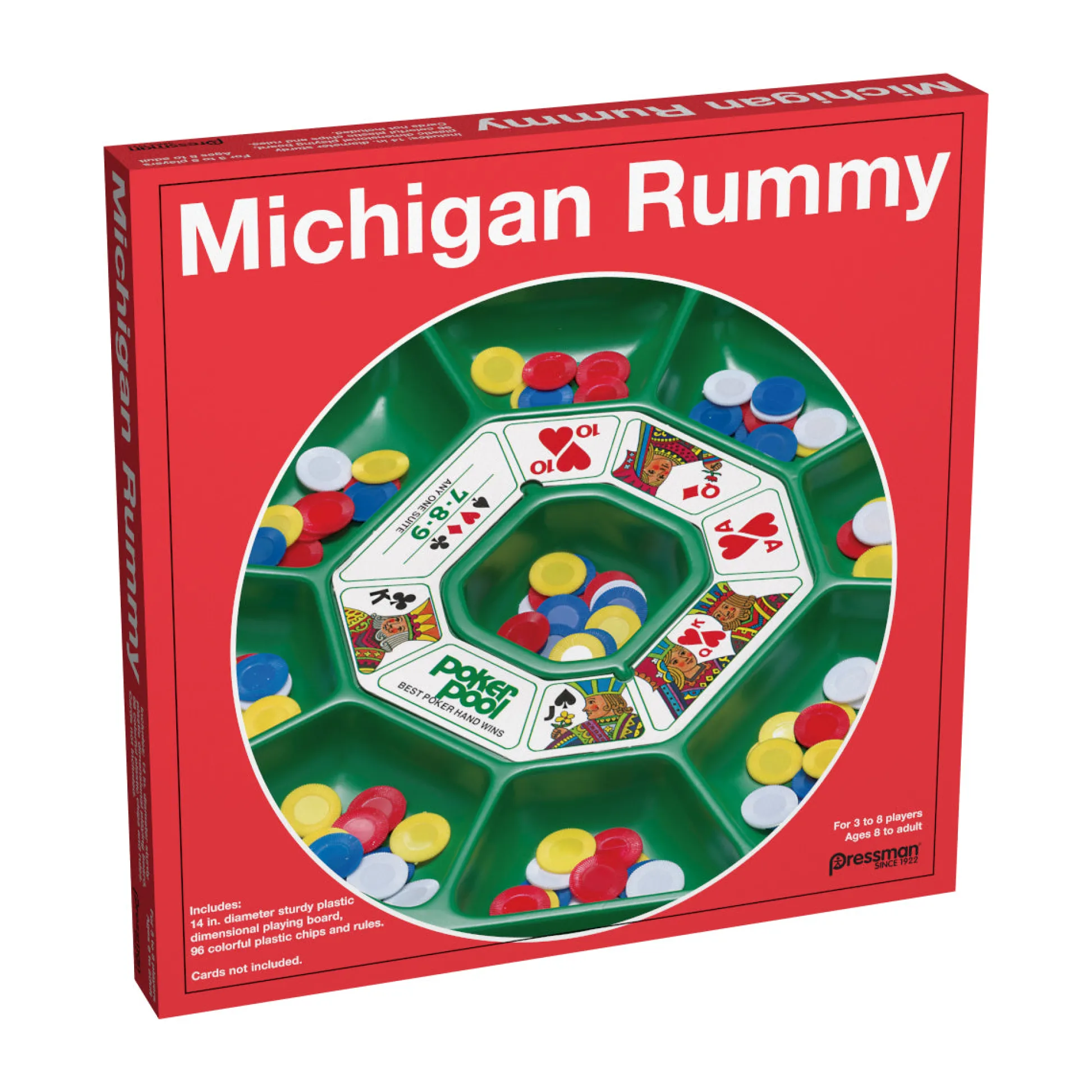 AreYouGame Michigan Rummy Game Classic Blending Poker and Rummy* Role-Playing Games|Board Games