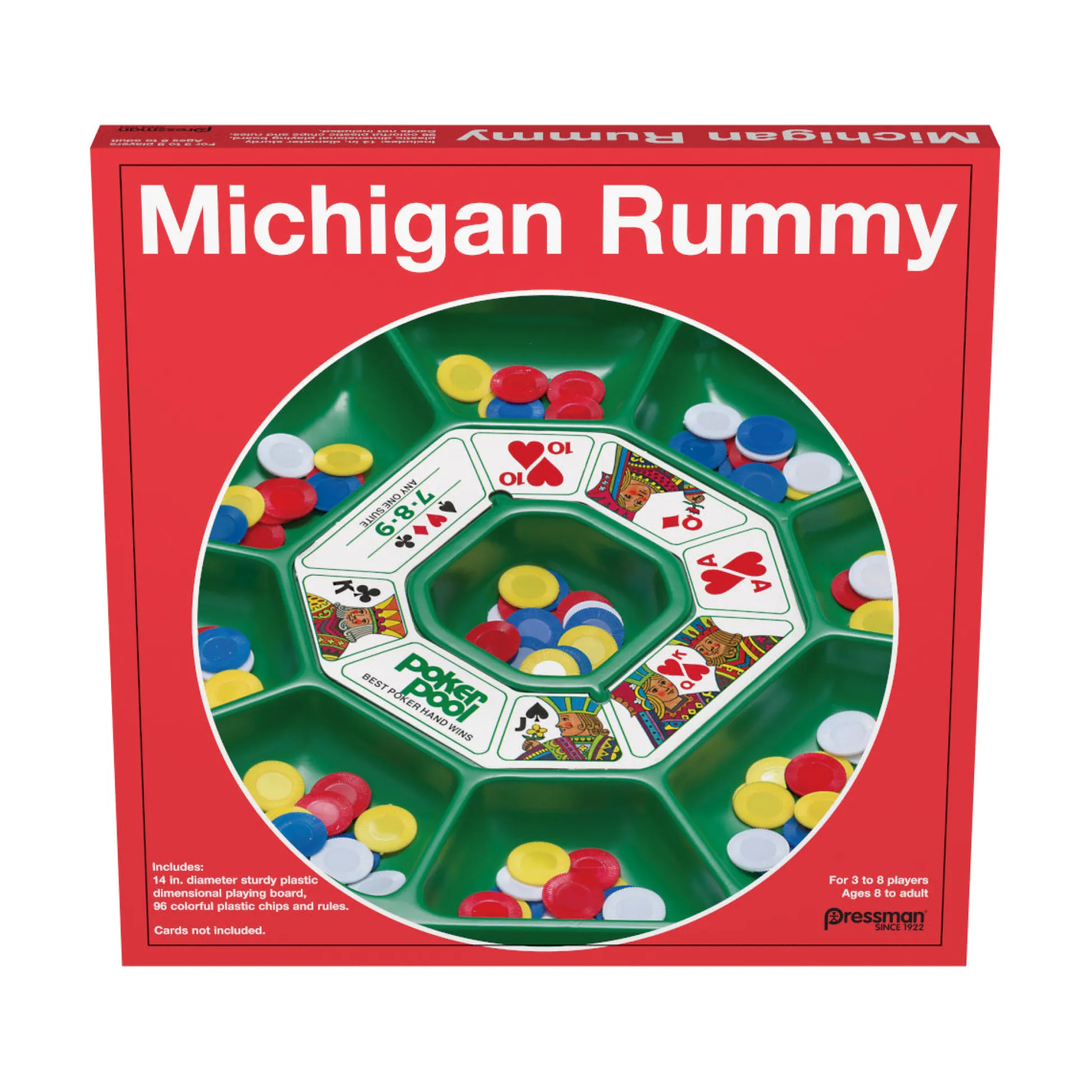 AreYouGame Michigan Rummy Game Classic Blending Poker and Rummy* Role-Playing Games|Board Games