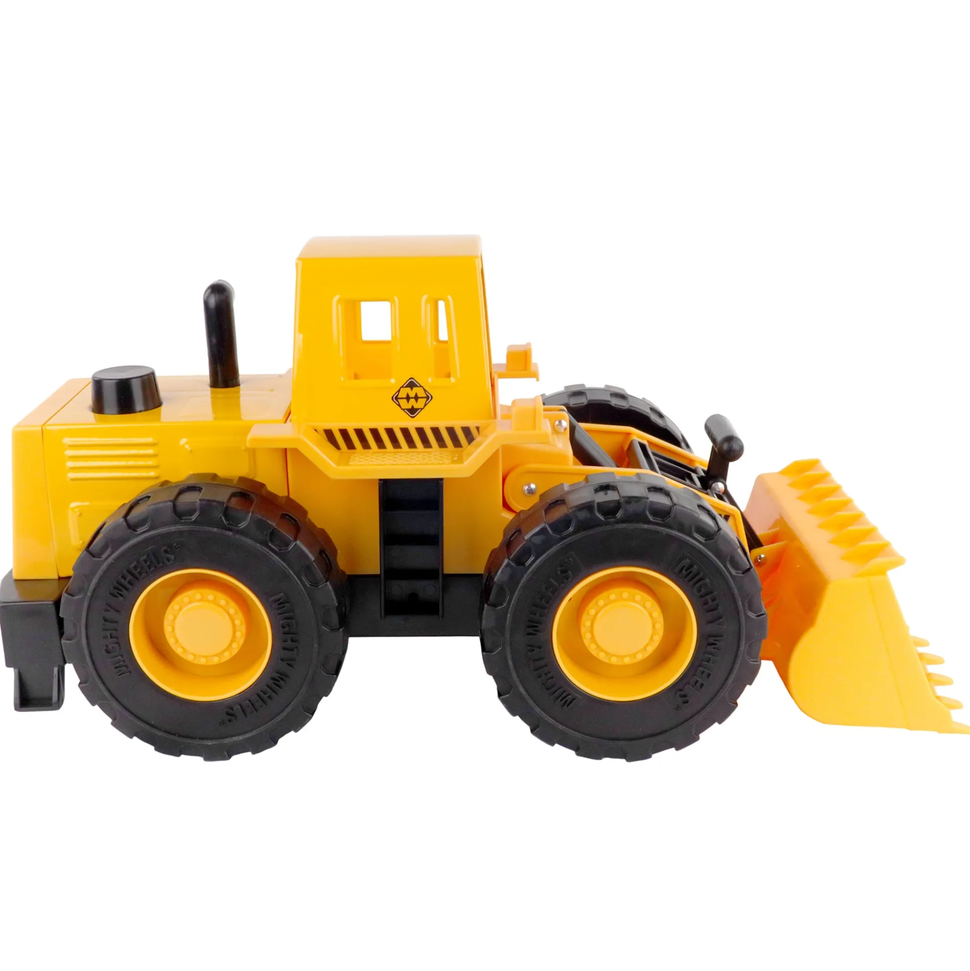 Flat River Group Mighty Wheels 16" Mega Front Loader - Lever Operated, Durable Construction Toy* Farm & Construction Vehicles