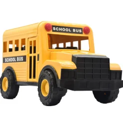 Flat River Group Mighty Wheels 16" Yellow School Bus with Interactive Doors* Preschool Education Toys & Activities|Preschool Vehicles