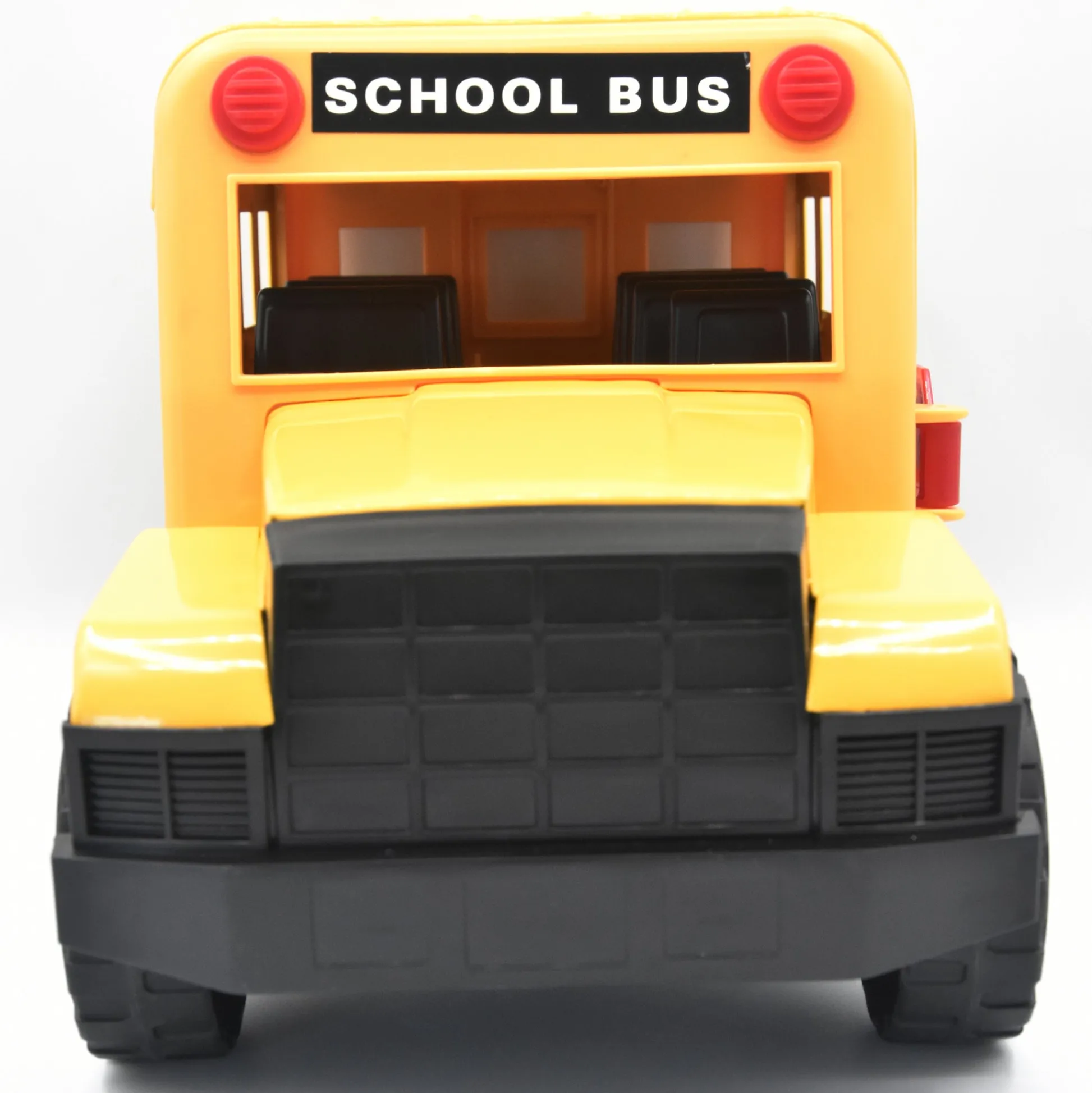 Flat River Group Mighty Wheels 16" Yellow School Bus with Interactive Doors* Preschool Education Toys & Activities|Preschool Vehicles
