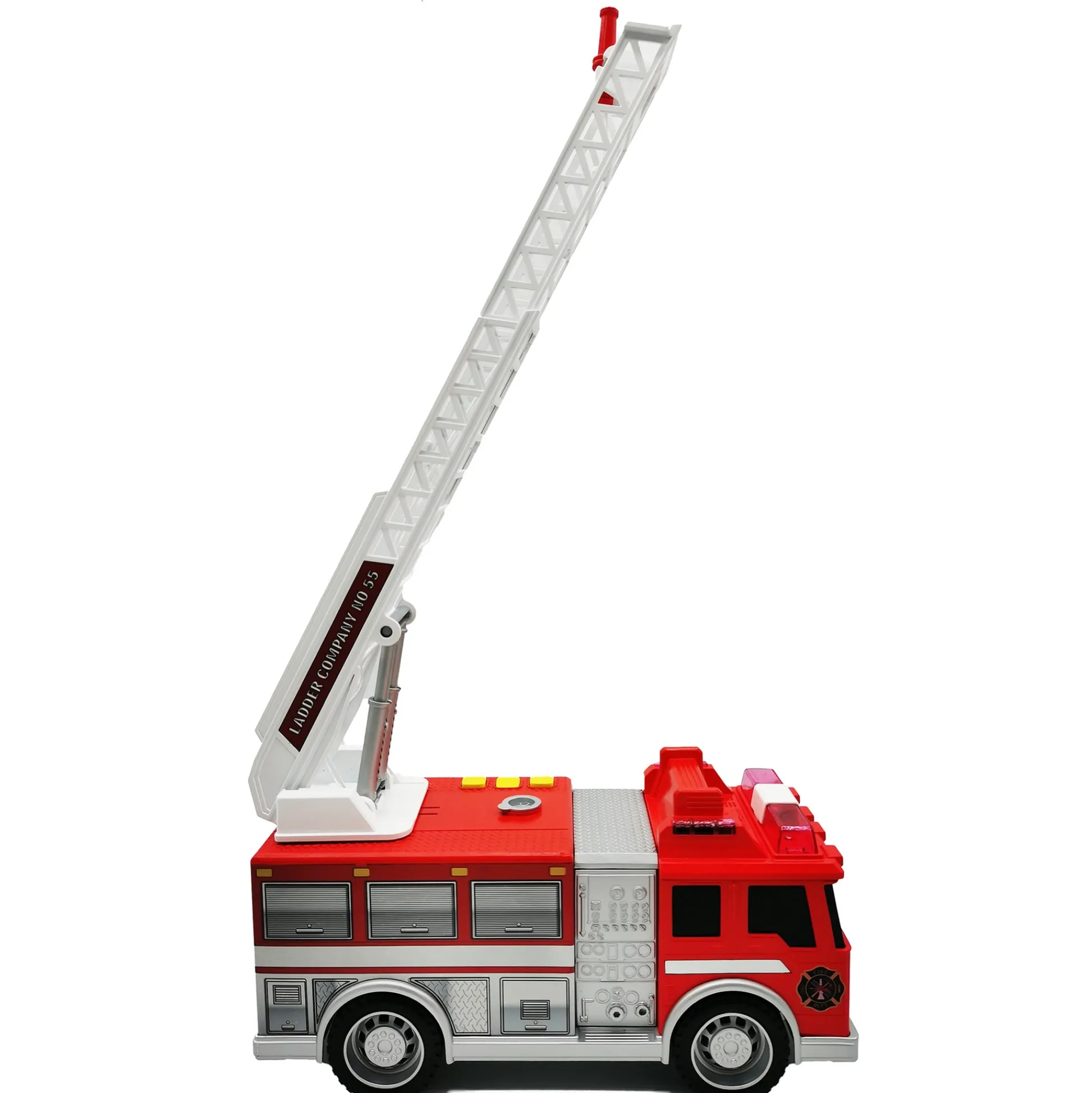Flat River Group Mighty Wheels Mighty 10" Fire Truck with Sounds, Lights & Water Action* Playsets & Vehicles