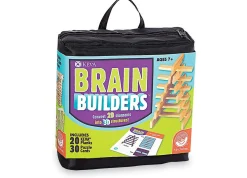 Educators Resource MindWare Brain Builders KEVA Planks Engineering Challenge Game* Wood & Jumbo Blocks