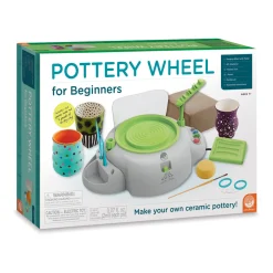 AreYouGame MindWare Creative Studio Pottery Wheel Kit with Foot Pedal* Clay, Dough & Sand Art