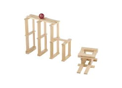 AreYouGame MindWare KEVA Contraptions 50 Plank Building Set* Wood & Jumbo Blocks
