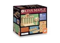 AreYouGame MindWare KEVA Maple 50-Piece Plank Set - Educational Building Toy* Wood & Jumbo Blocks