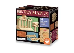 AreYouGame MindWare KEVA Maple 50-Piece Plank Set - Educational Building Toy* Wood & Jumbo Blocks