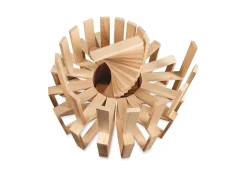 AreYouGame MindWare KEVA Structures 200 Pine Plank Set - STEM Building Toy* Wood & Jumbo Blocks