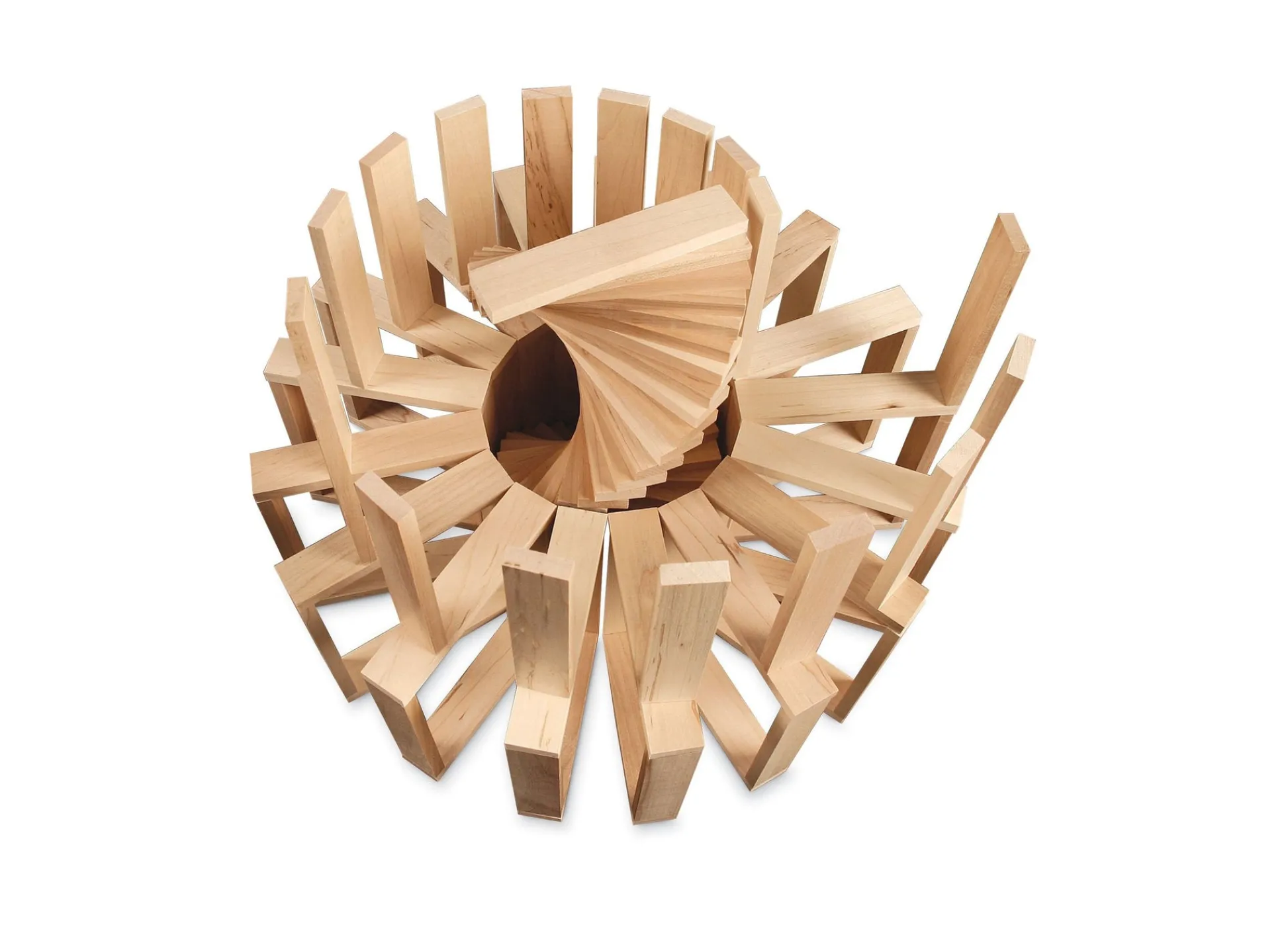 AreYouGame MindWare KEVA Structures 200 Pine Plank Set - STEM Building Toy* Wood & Jumbo Blocks