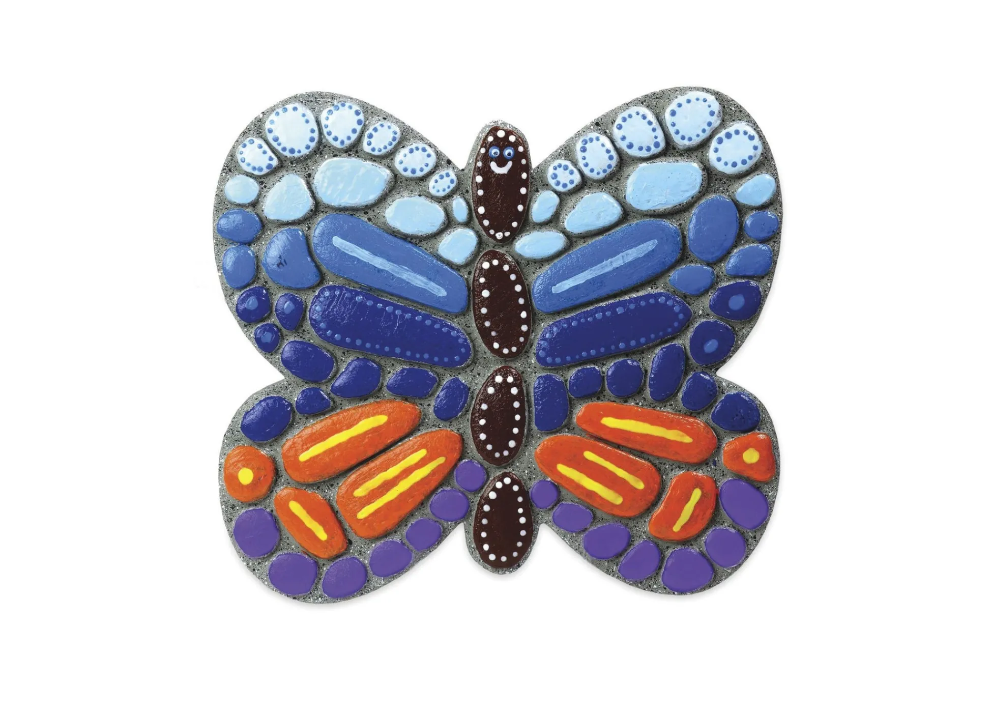 AreYouGame MindWare Paint Your Own Butterfly Mosaic Stepping Stone Kit* Crafts & Activities