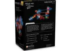 AreYouGame MindWare Q-BA-MAZE 2.0 Deluxe Lights Set - Interactive Marble Maze* Magnetic Tiles & Building Sets