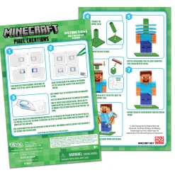 Flat River Group Minecraft 3D Pixel Bead Craft Kit - 2500 Beads* Crafts & Activities