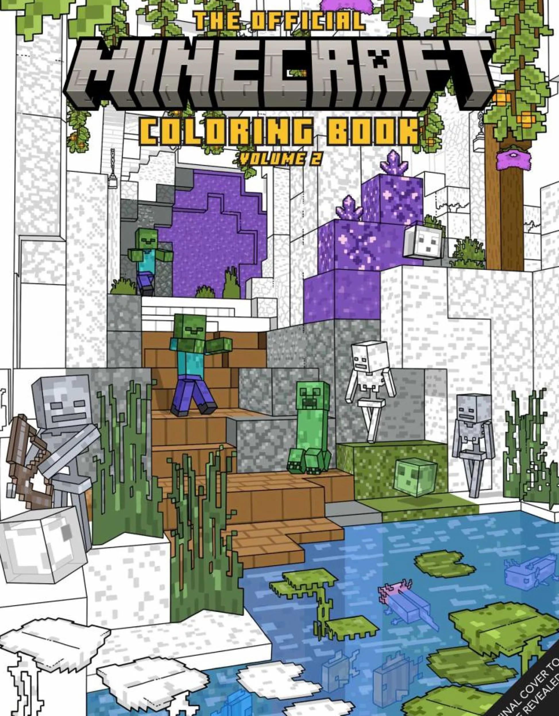 Readerlink Distribution Services Minecraft Official Coloring Book Volume 2 - Paperback*Kids Reading, Writing & Speech|Kids Books