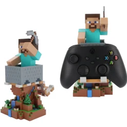 Flat River Group Minecraft Steve Controller & Phone Holder by Exquisite Gaming* Action Figures
