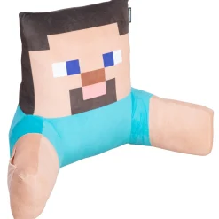 Flat River Group Minecraft Steve Relax Pillow - Character Lounge Cushion with Armrests* Stuffed Animals|Stuffed Animals & Plush Toys