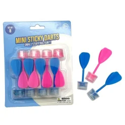 Calendar Holdings, LLC Mini Sticky Darts Game - Fun Target Shooting For All Ages* Family & Entertainments Games