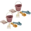 Educators Resource Miniland ECO Baby Sand Set, Pastel Colors, 4 Pieces Per Set, 2 Sets* Social & Emotional Skills