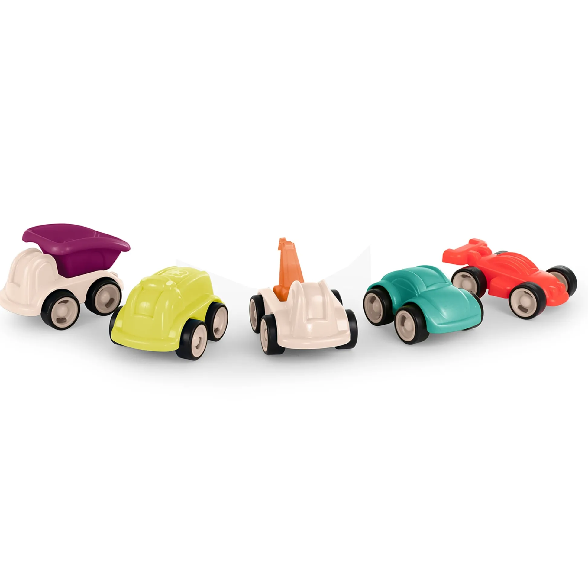 Educators Resource Miniland Eco-Friendly Minimobil Vehicles - Playful Set of 5* Preschool Education Toys & Activities|Preschool Vehicles