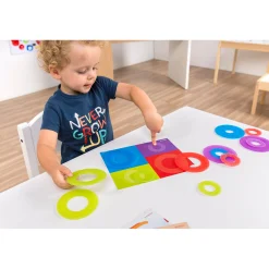 Educators Resource Miniland Educational Translucent Math Color Rings - Interactive Learning Toy* Preschool Education Toys & Activities