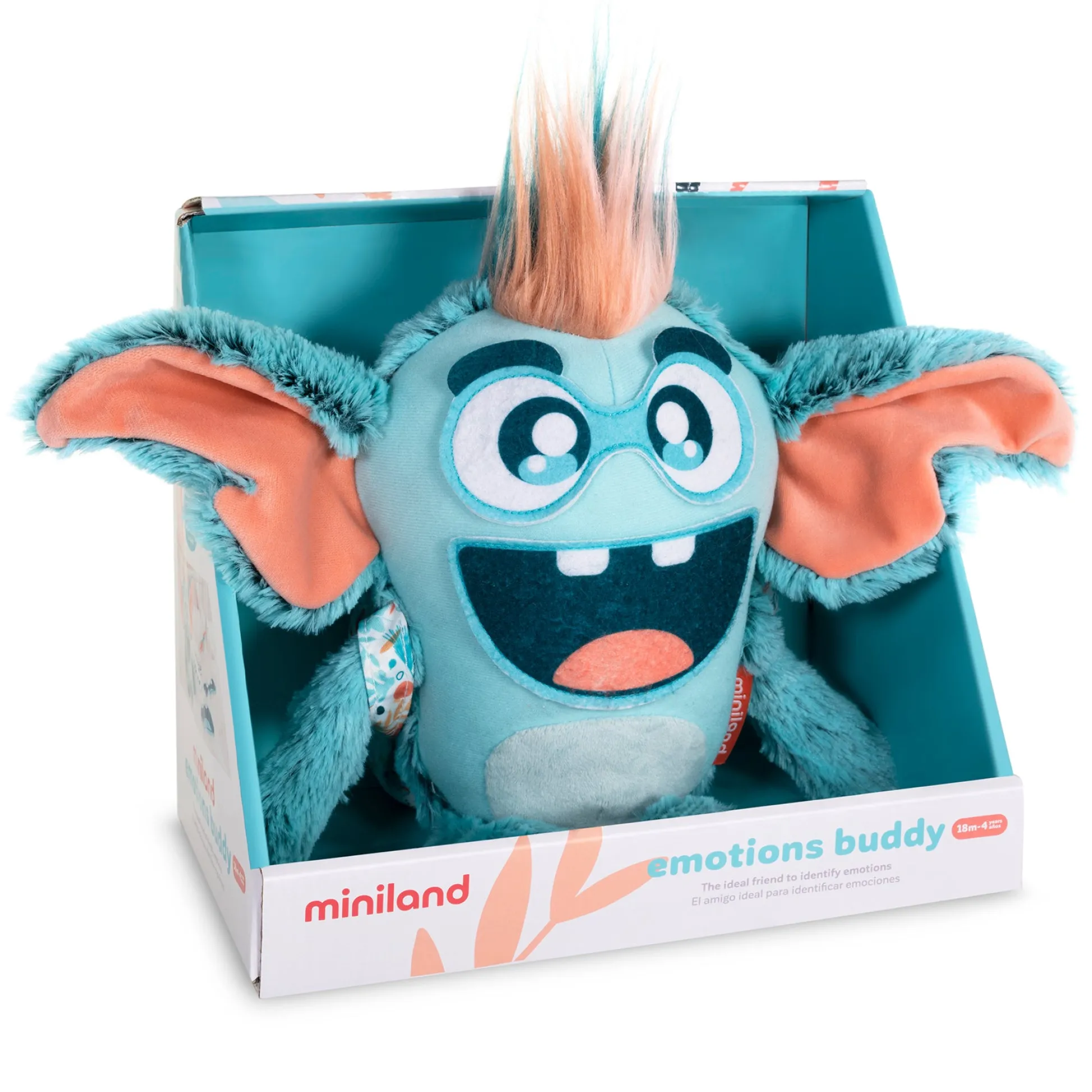 Educators Resource Miniland Emotions Buddy - Interactive Emotion Discovery Toy* Preschool Education Toys & Activities|Social & Emotional Skills