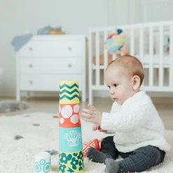 Educators Resource Miniland Feel to Learn - Eco-Friendly Stacking Cups* Blocks, Sorting & Stacking Toys