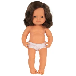 Educators Resource Miniland 15-inch Playmate Doll - Brunette in Underwear* Baby Dolls|Stuffed Animals & Plush Toys
