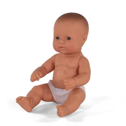 Educators Resource Miniland Newborn Doll with Soft Faux Hair - 12-5/8 inch* Baby Dolls|Stuffed Animals & Plush Toys