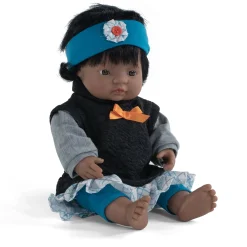 Educators Resource Miniland Playful Pal 15 inch - Brunette with Ponytail* Social & Emotional Skills|Baby Dolls