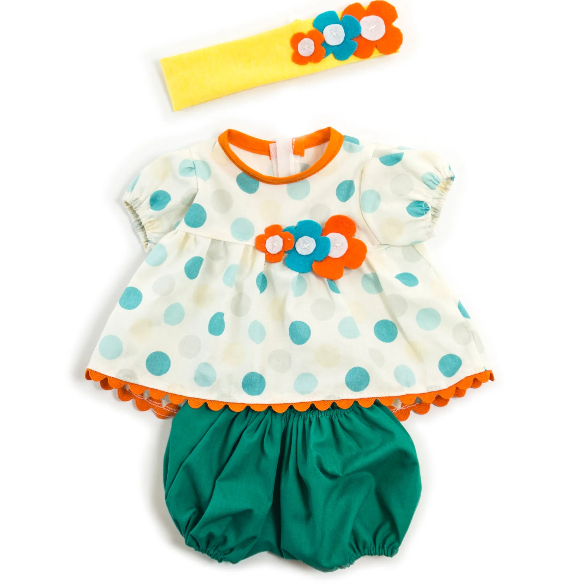 Educators Resource Miniland Warm Weather Girl Doll Outfit with Headband* Stuffed Animals & Plush Toys