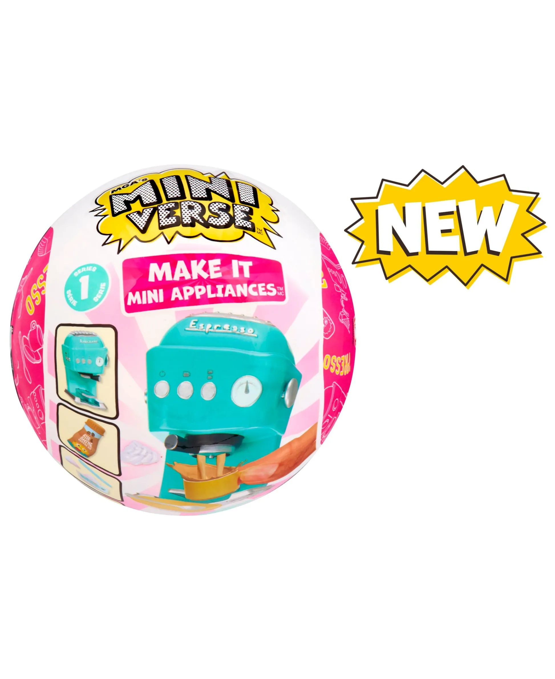 Macy's - Supplier Miniverse Make It Mini Magic Appliance Set* Kitchens & Play Food|Dress Up