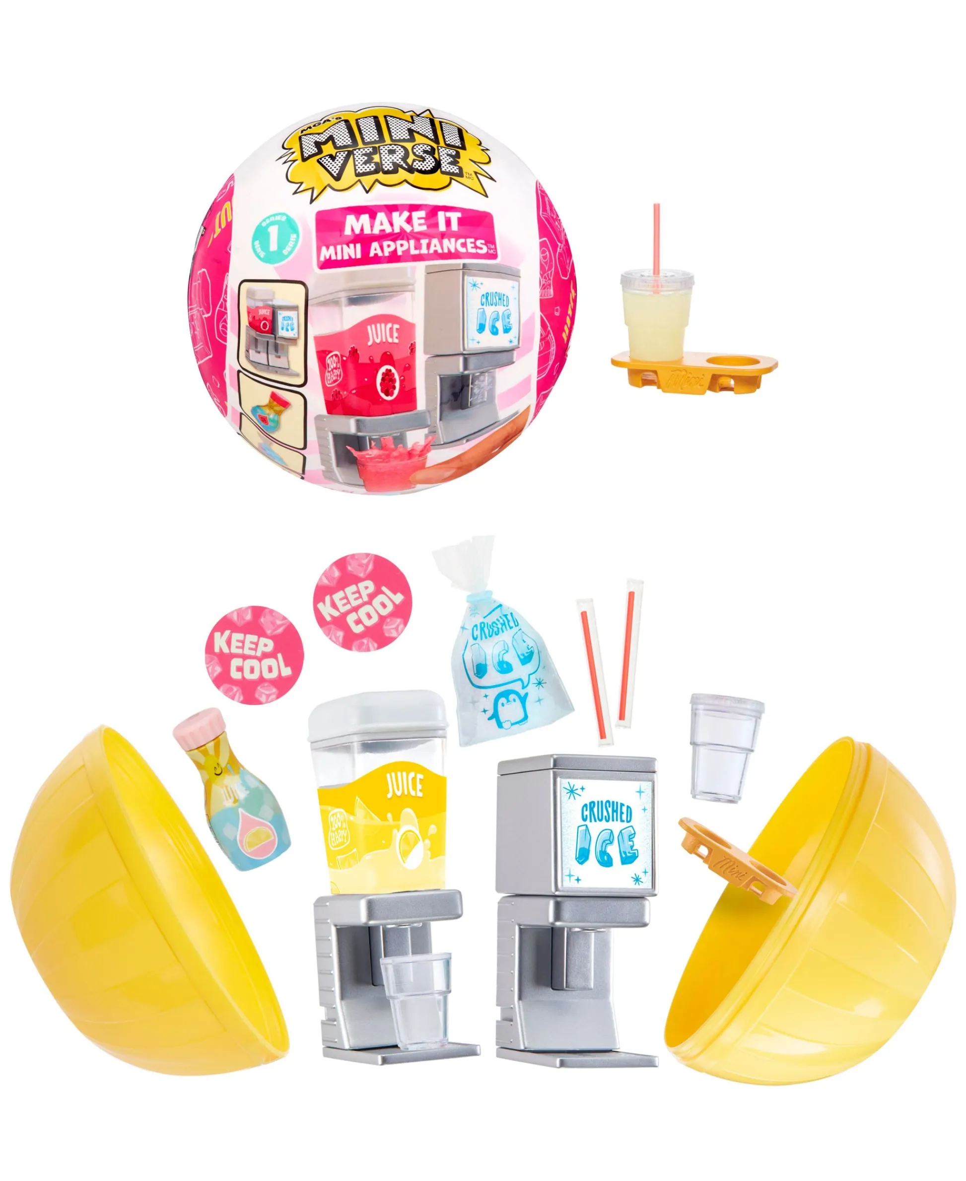 Macy's - Supplier Miniverse Make It Mini Magic Appliance Set* Kitchens & Play Food|Dress Up