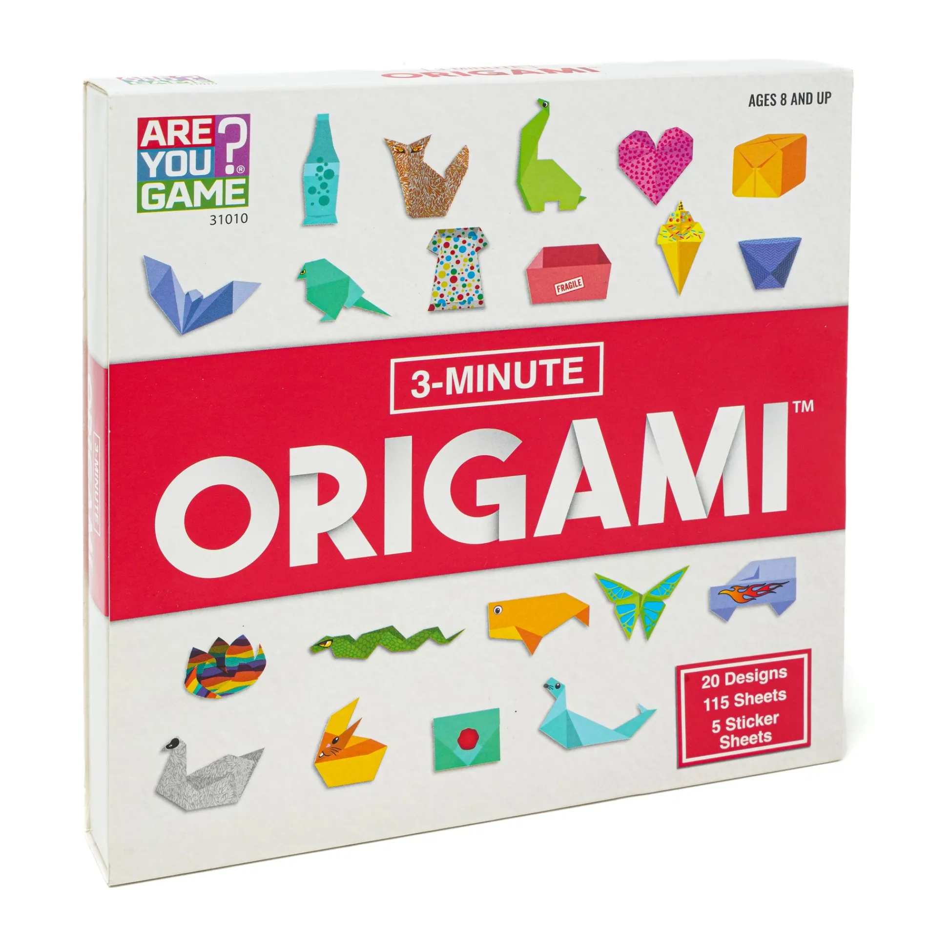 AreYouGame 3-Minute Origami: Quick-Fold Paper Magic Kit* Art Toys|Crafts & Activities