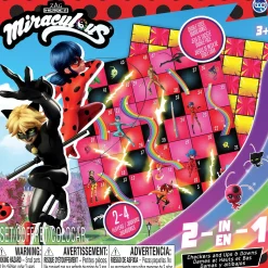 The Distribution Solutions Miraculous Ladybug 2-in-1 Board Game Set* Role-Playing Games|Board Games