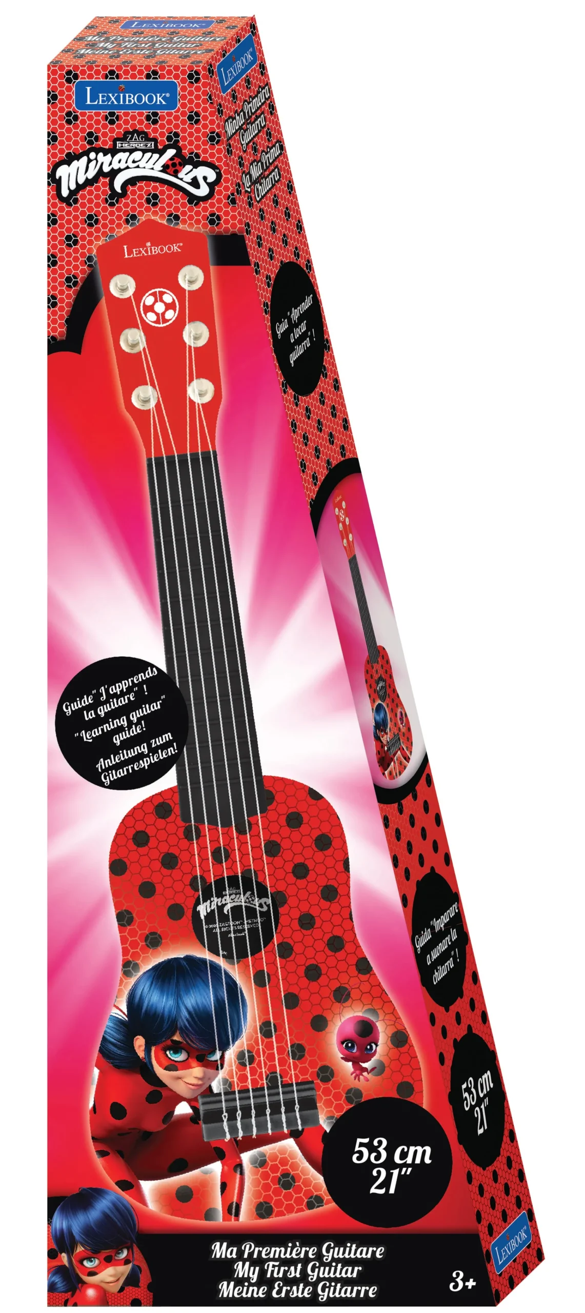 Lexibook Miraculous Ladybug My First Guitar - 21'' Toy Instrument* Musical & Sound Toys|Musical Toys & Instruments