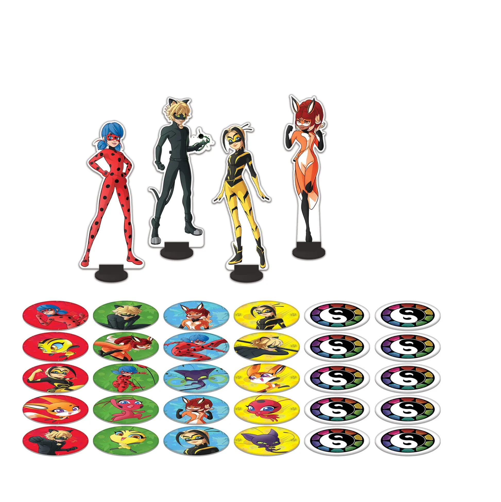The Distribution Solutions Miraculous Ladybug Spots On Adventure Board Game* Role-Playing Games|Board Games