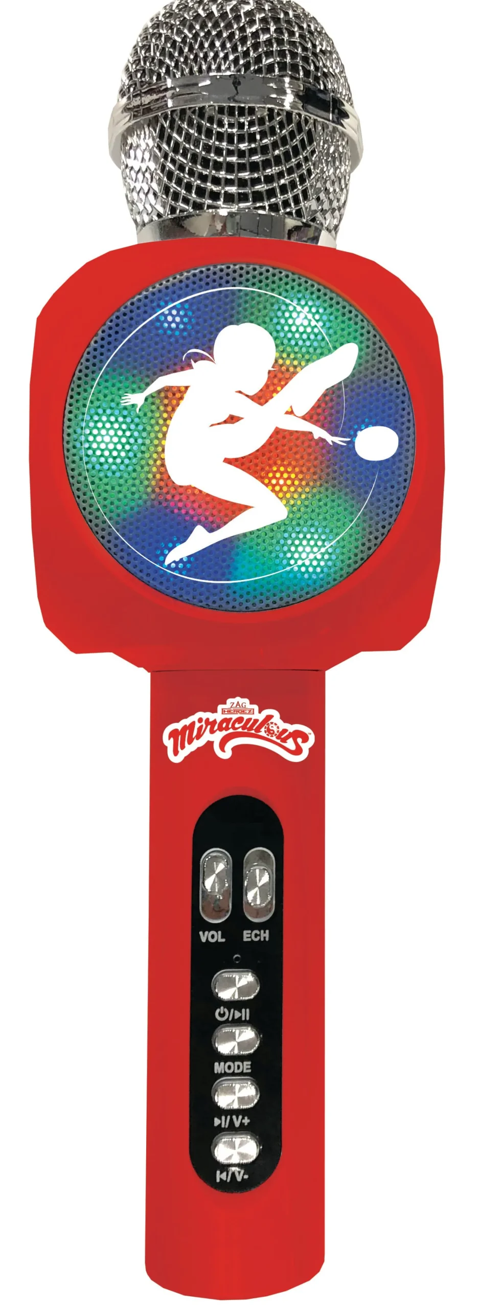 Lexibook Miraculous LED Bluetooth Karaoke Microphone with Voice Changer* Karaoke Machines & Accessories|Electronics