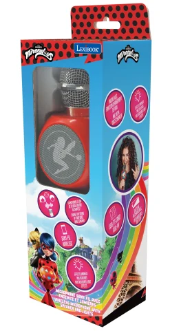 Lexibook Miraculous LED Bluetooth Karaoke Microphone with Voice Changer* Karaoke Machines & Accessories|Electronics
