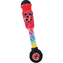 Lexibook Miraculous Red Lighted Microphone for Young Singers* Karaoke Machines & Accessories|Electronics
