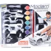 Flat River Group Modarri Deluxe Paint It Auto Design Studio - Creative Car Customization Kit for Kids* Drawing, Color & Painting