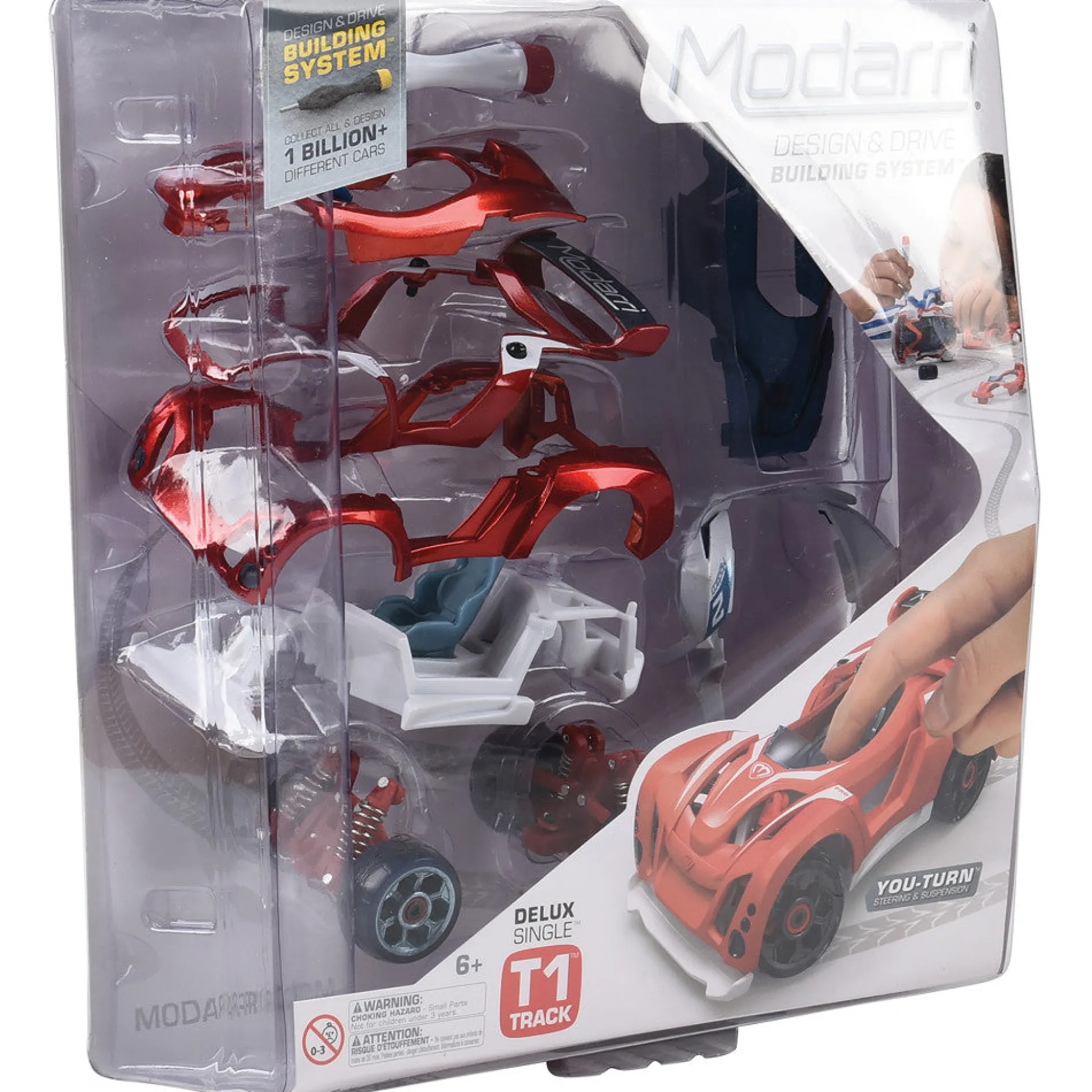 Flat River Group Modarri T1 Track Car - Ultimate DIY Design and Racing Experience, Ages 6+* Playsets & Racetracks