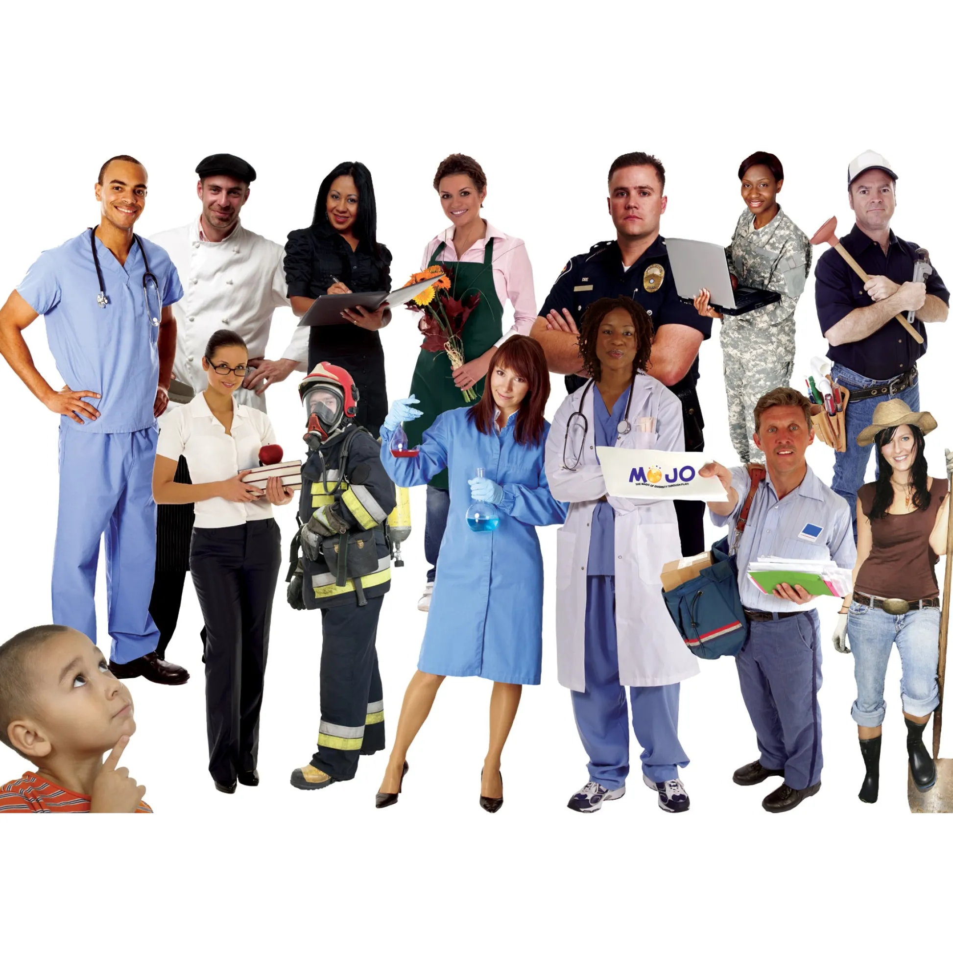 Educators Resource MOJO Career Possibilities 36-Piece Floor Puzzle* Puzzles