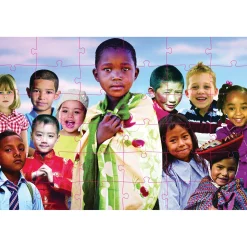 Educators Resource MOJO We Are the World 36-Piece Floor Puzzle* Puzzles|Social & Emotional Skills