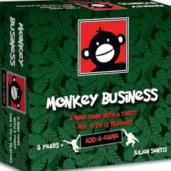 Flat River Group Monkey Business Mime Charades Game* Family & Entertainments Games|Social & Emotional Skills