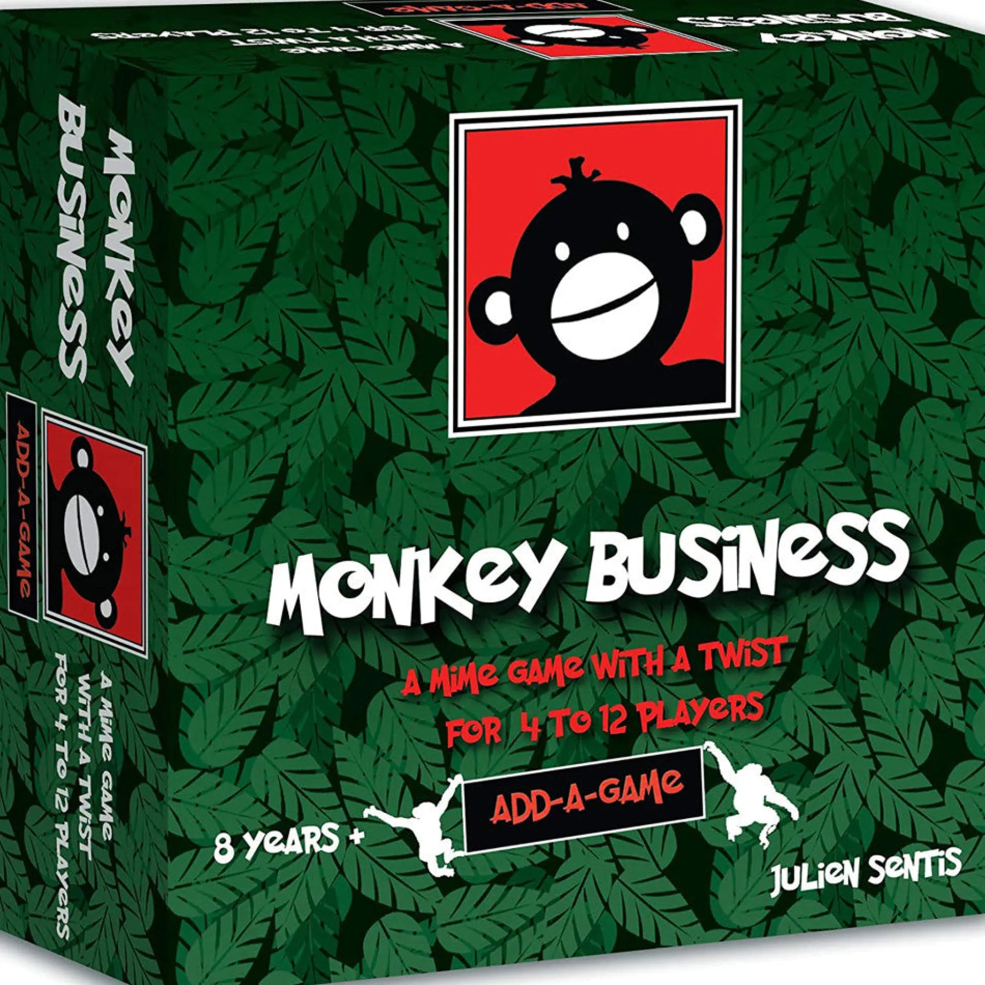 Flat River Group Monkey Business Mime Charades Game* Family & Entertainments Games|Social & Emotional Skills