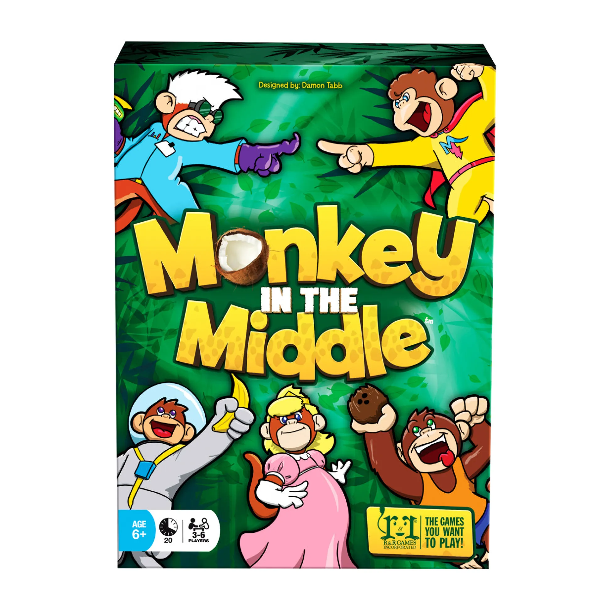AreYouGame Monkey in the Middle Jungle Card Game* Role-Playing Games|Board Games