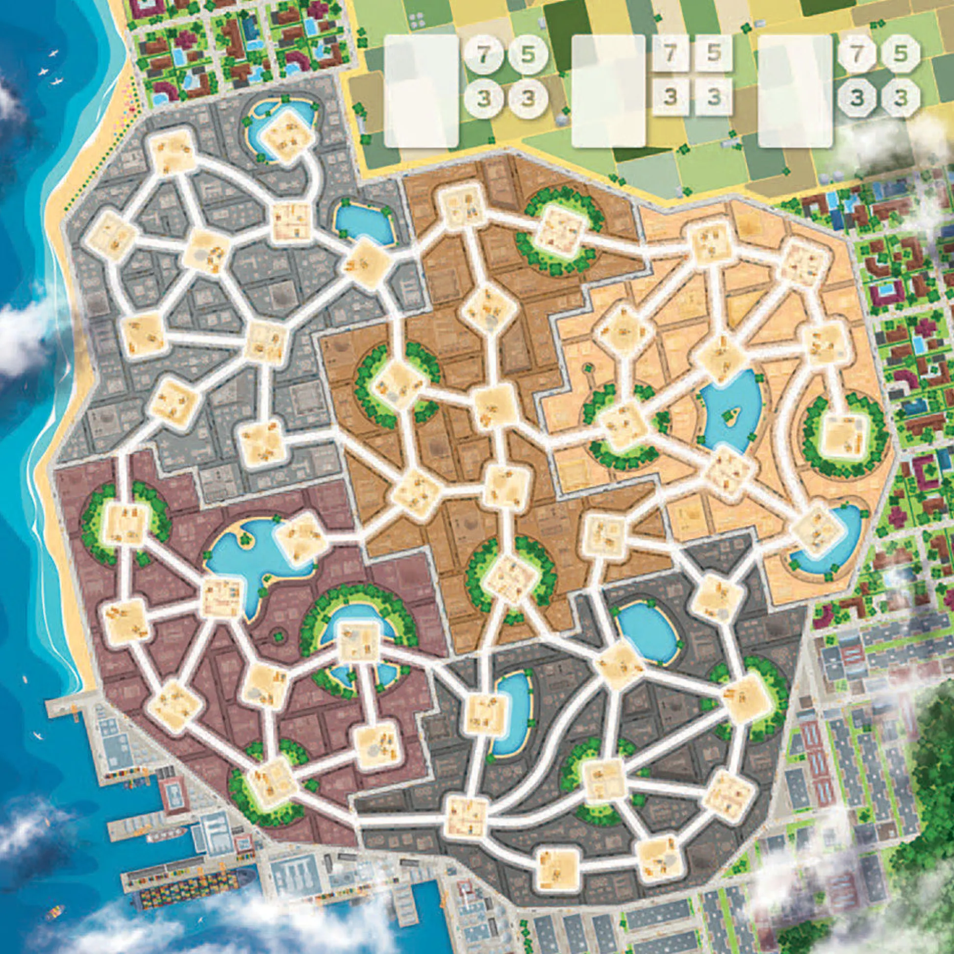 Flat River Group Monolith Board Games: Tower Up - City Building Extravaganza* Role-Playing Games|Board Games
