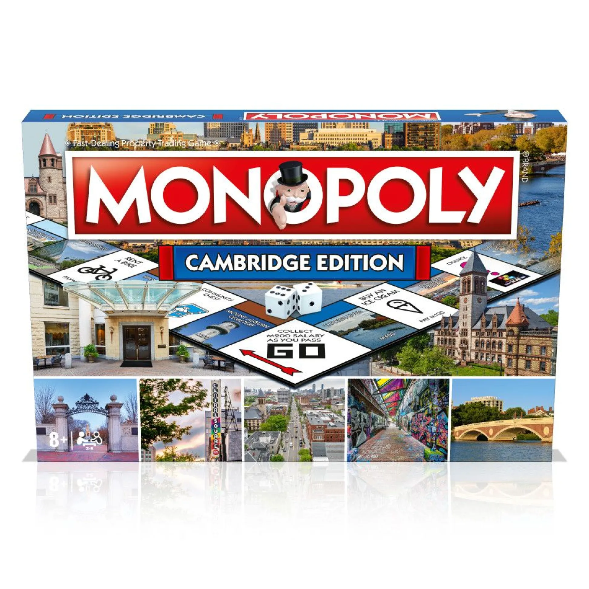 Flat River Group Monopoly Cambridge Edition: Top Trumps Community Board Game* Board Games|Role-Playing Games