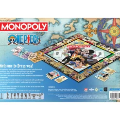 Flat River Group MONOPOLY One Piece Dressrosa Edition - Collectible Board Game, Ages 8+* Role-Playing Games|Board Games
