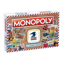 AreYouGame Monopoly U.S. Stamps Edition Collectible Board Game* Role-Playing Games|Board Games